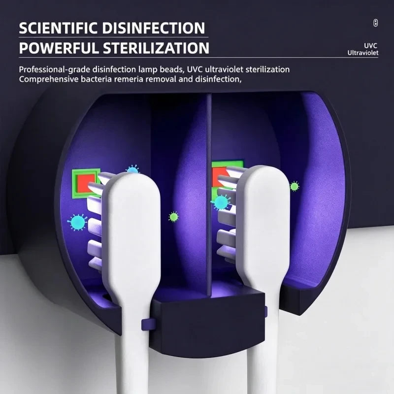 Portable Travel Toothbrush Sterilizer Case
